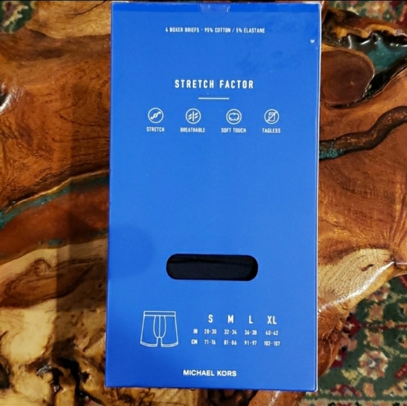 Michael Kors 4 pack boxer briefs navy - Picture 3 of 4